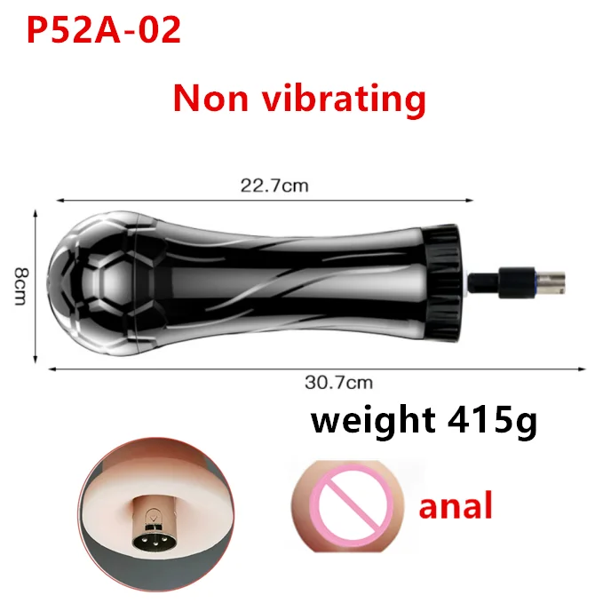 3XLR Sex Machine Masturbation Cup Attachments  vagina anal oral sex cup  Accessories  Vibration Sex Toys for  Men