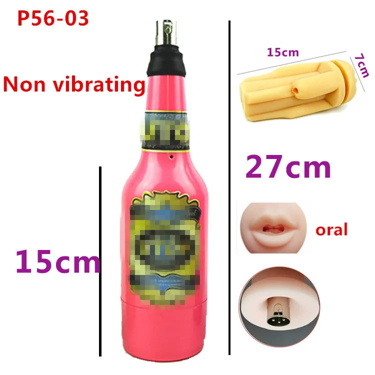 3XLR Sex Machine Masturbation Cup Attachments  vagina anal oral sex cup  Accessories  Vibration Sex Toys for  Men