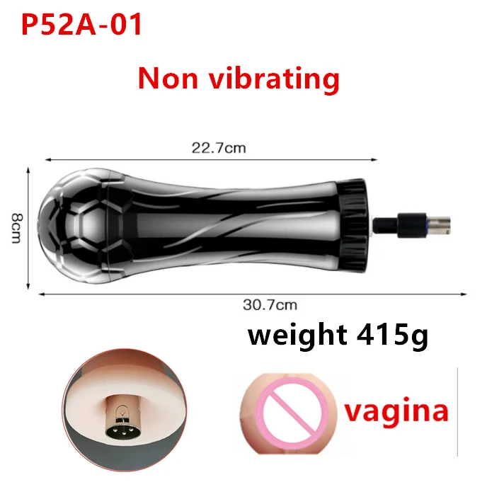 3XLR Sex Machine Masturbation Cup Attachments  vagina anal oral sex cup  Accessories  Vibration Sex Toys for  Men