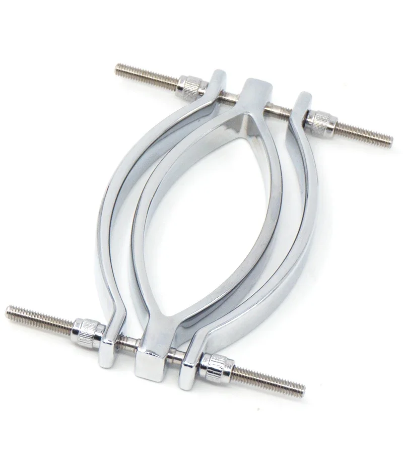 Metal Fetish Clitoris Clamps Labia Lips Clips Vaginal Dilator Sex Toys For Women Adult Games Couple Erotic Products Machine