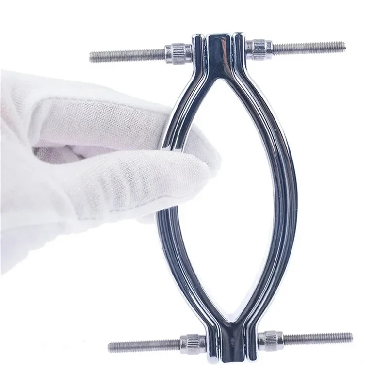 Metal Fetish Clitoris Clamps Labia Lips Clips Vaginal Dilator Sex Toys For Women Adult Games Couple Erotic Products Machine