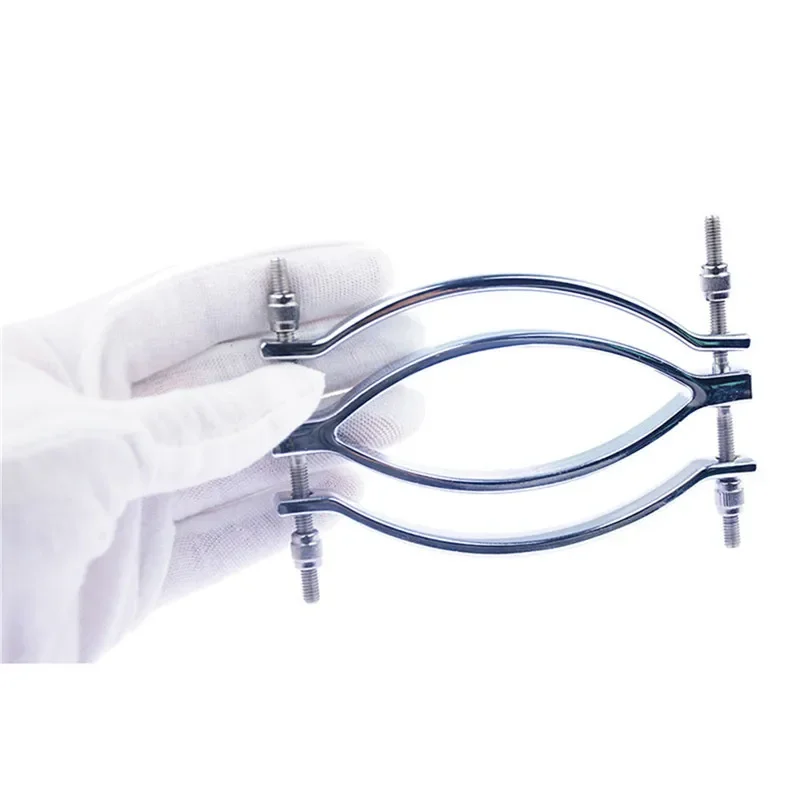 Metal Fetish Clitoris Clamps Labia Lips Clips Vaginal Dilator Sex Toys For Women Adult Games Couple Erotic Products Machine
