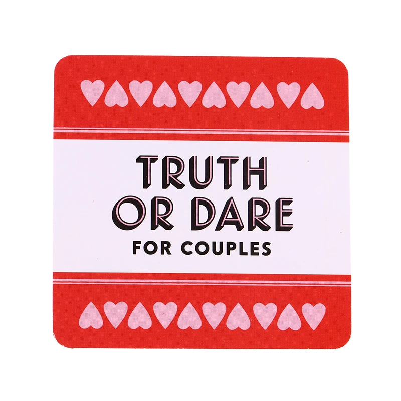 1Set Mini Small Size Truth Or Dare For Couples Cards Games Couples Lovers Board Game Supply Casual Games Adult Sex Tarot Decks