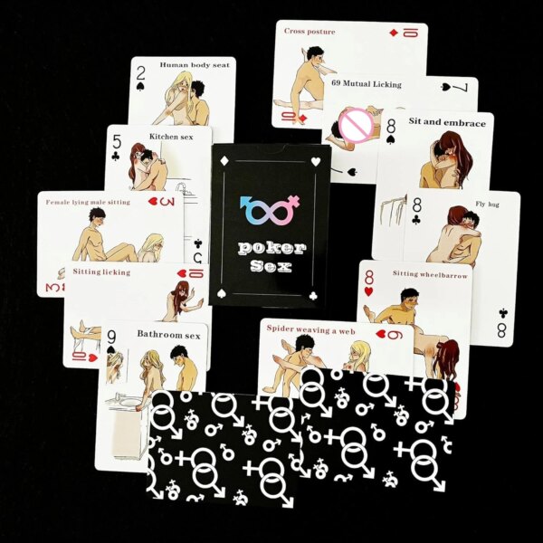 R-18 sex style card bedroom command toys game sex 54 The Hottest Sex Positions for Couples Sexy Gift Sets Fun Poker