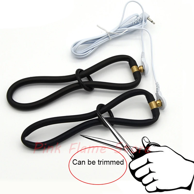Charging Electric Shock Host Electrical stimulation Anal Plug Peni Ring Urethra Plug Nipple Clips Vaginas Masturbation Sex Toys
