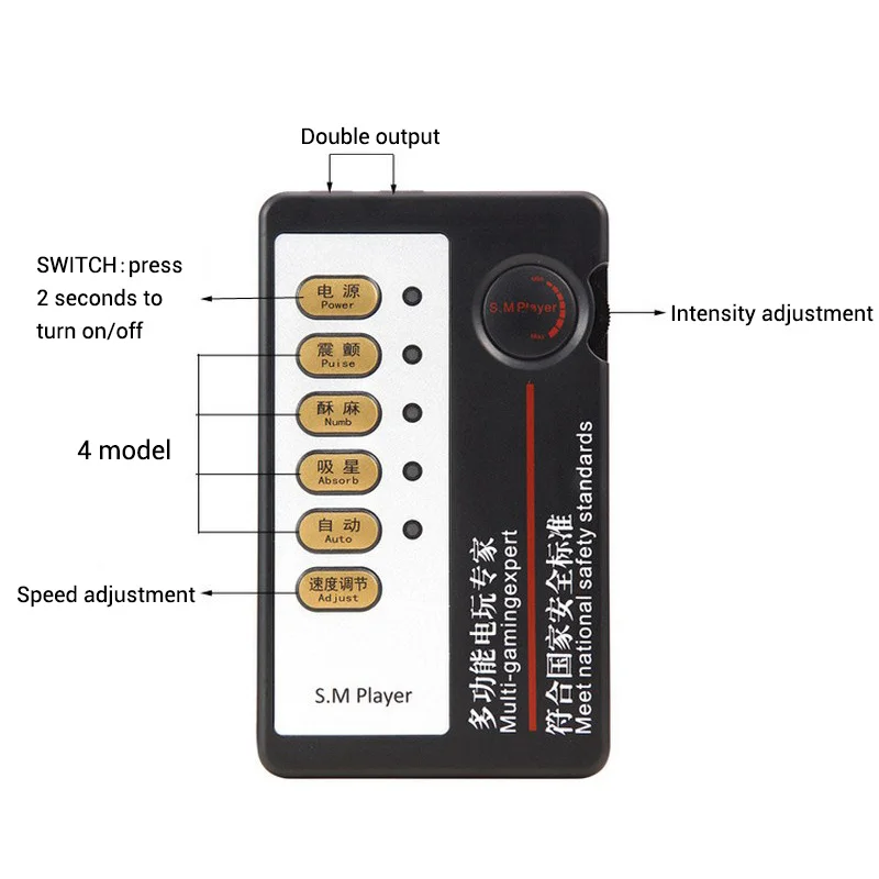 Charging Electric Shock Host Electrical stimulation Anal Plug Peni Ring Urethra Plug Nipple Clips Vaginas Masturbation Sex Toys
