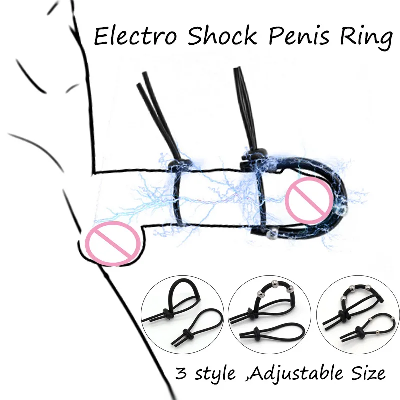 Charging Electric Shock Host Electrical stimulation Anal Plug Peni Ring Urethra Plug Nipple Clips Vaginas Masturbation Sex Toys