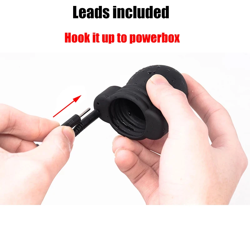 Charging Electric Shock Host Electrical stimulation Anal Plug Peni Ring Urethra Plug Nipple Clips Vaginas Masturbation Sex Toys