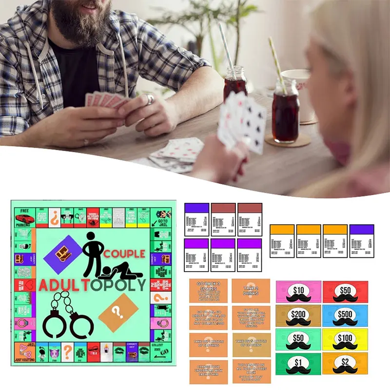 Bdsm Products Adult Dice Erotic Games Couples Intimate Cards Cardboard Board Props Poker Sex Toys For Wives Romantic Night Toy