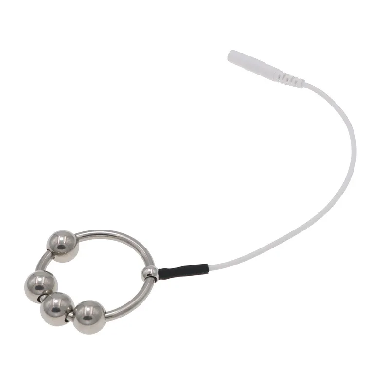 Electro Shock Metal Penis Ring Medical Themed Toys Cock Ring Accessory Stimulation Pulse Massage Sex Toys For Men Sex Products Electro Shock Metal Penis Ring Medical Themed Toys Cock Ring Accessory Stimulation Pulse Massage Sex Toys For Men Sex Products