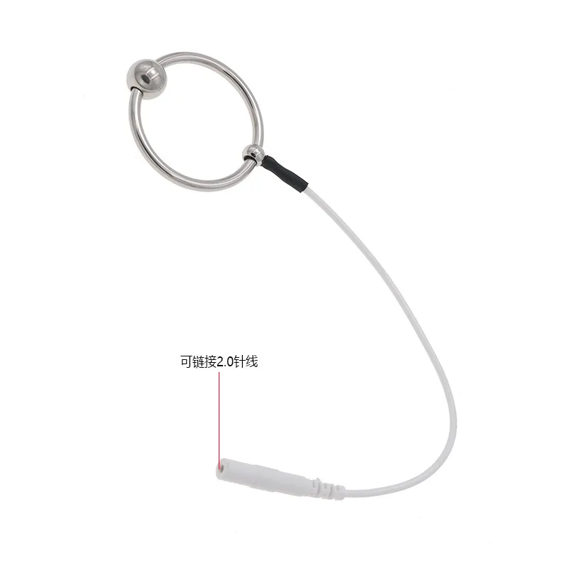 Electro Shock Metal Penis Ring Medical Themed Toys Cock Ring Accessory Stimulation Pulse Massage Sex Toys For Men Sex Products Electro Shock Metal Penis Ring Medical Themed Toys Cock Ring Accessory Stimulation Pulse Massage Sex Toys For Men Sex Products