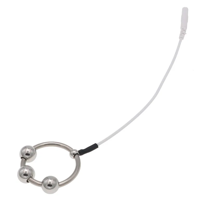 Electro Shock Metal Penis Ring Medical Themed Toys Cock Ring Accessory Stimulation Pulse Massage Sex Toys For Men Sex Products Electro Shock Metal Penis Ring Medical Themed Toys Cock Ring Accessory Stimulation Pulse Massage Sex Toys For Men Sex Products