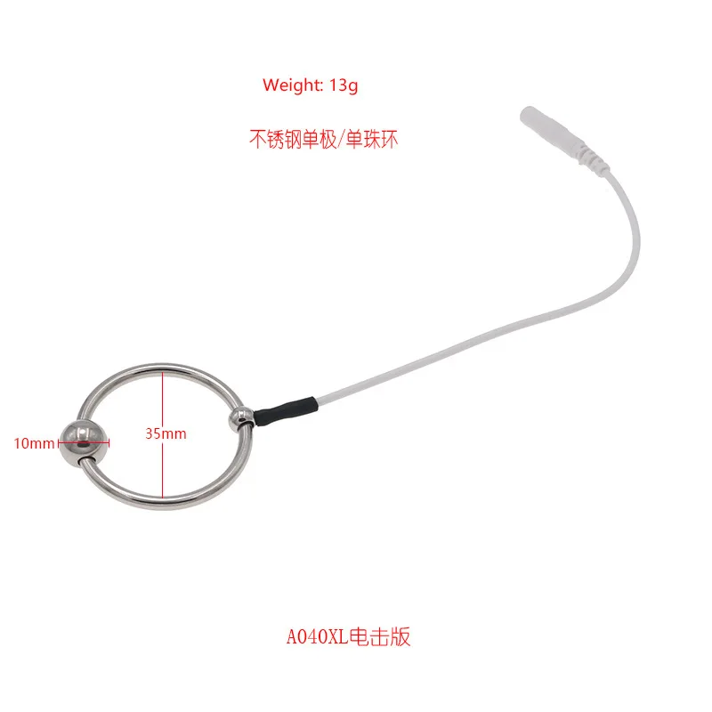 Electro Shock Metal Penis Ring Medical Themed Toys Cock Ring Accessory Stimulation Pulse Massage Sex Toys For Men Sex Products Electro Shock Metal Penis Ring Medical Themed Toys Cock Ring Accessory Stimulation Pulse Massage Sex Toys For Men Sex Products