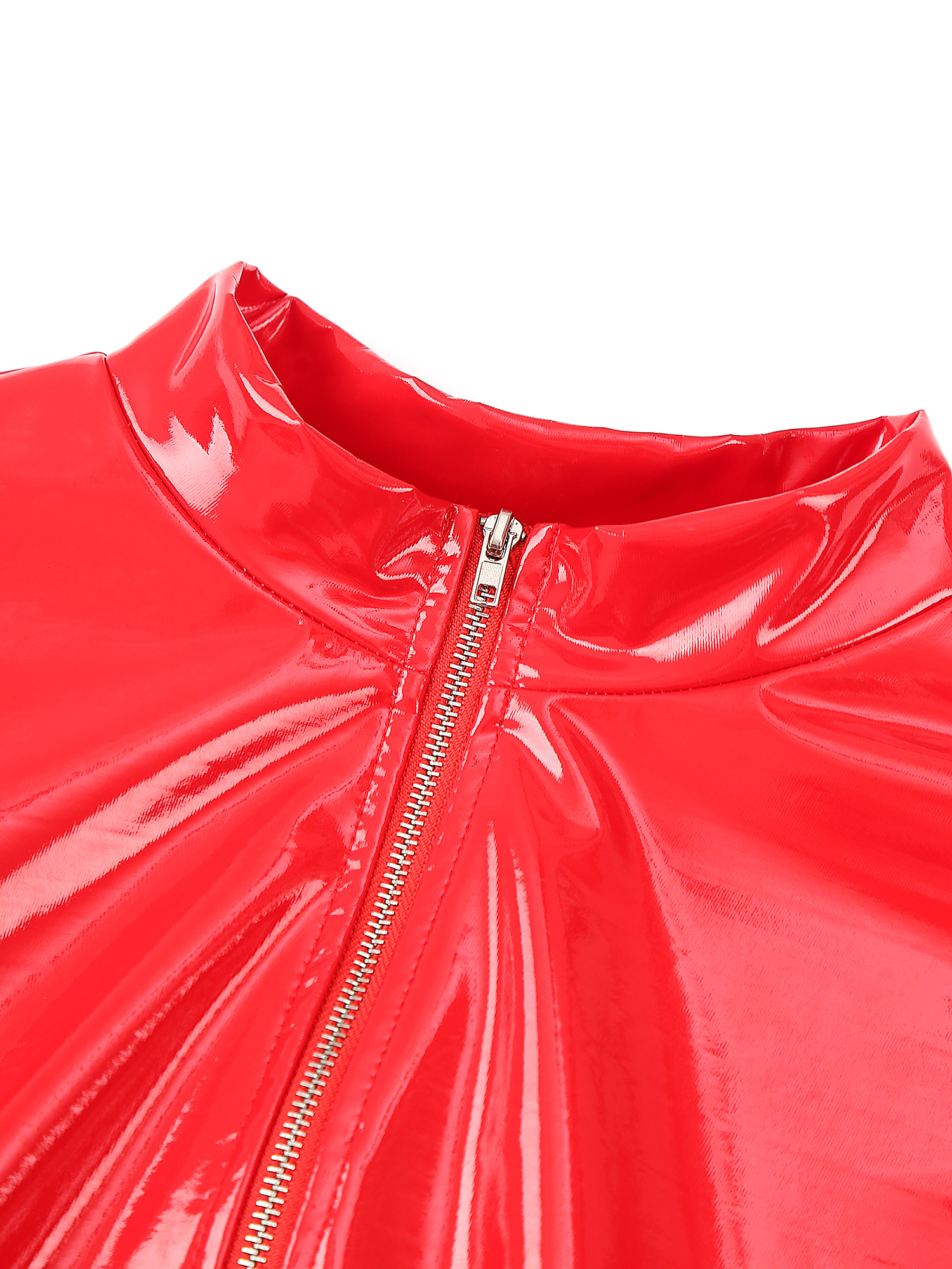 Women Sexy Hollow Out Latex Catsuit Leather Porn Open Crotch Party Costume Lingerie Full Bodysuit Night Rave Clubwear Overalls
