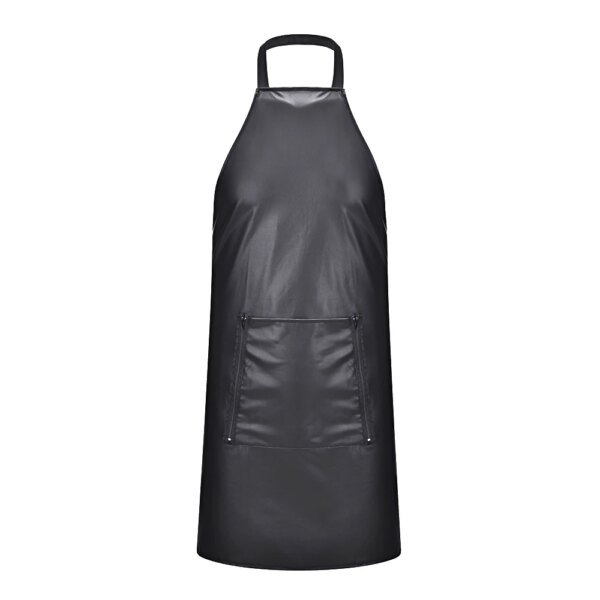 Black Faux Leather Mens Open Crotch Sex Porn Apron Panties Underwear Male Sexy Lingerie Night Clubwear Cosplay Erotic Costume