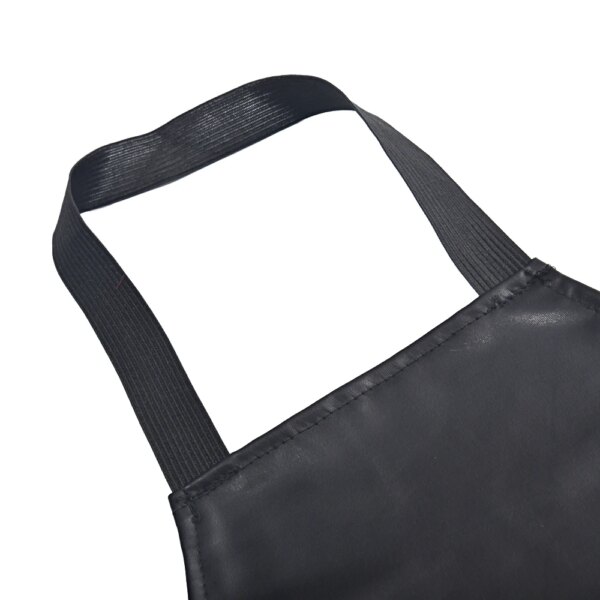 Black Faux Leather Mens Open Crotch Sex Porn Apron Panties Underwear Male Sexy Lingerie Night Clubwear Cosplay Erotic Costume