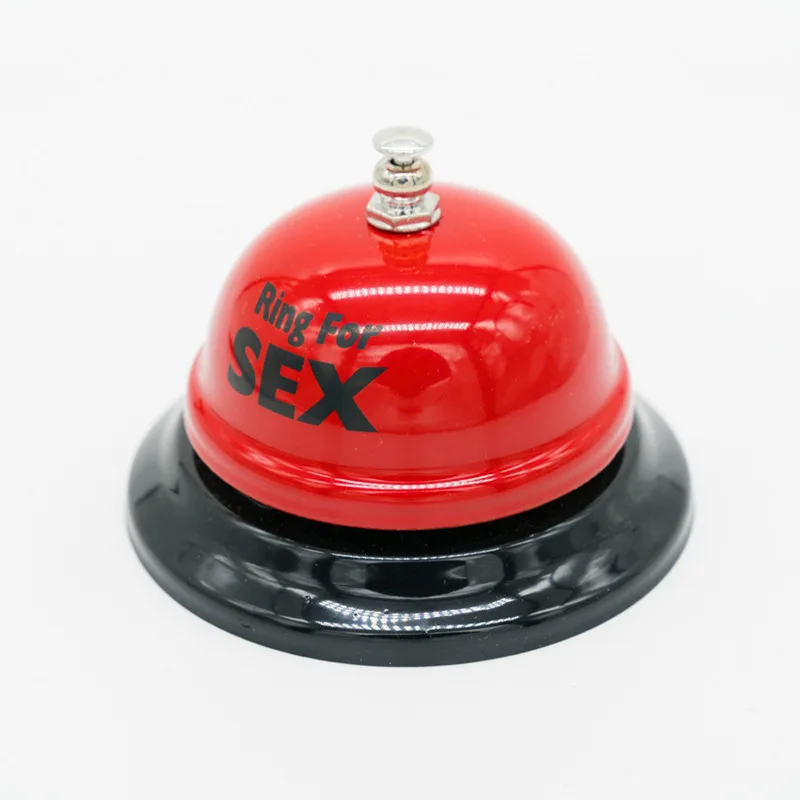 Sex Bell Ring Toy Game Novelty Gift Bachelorette Bachelor Party SM Adult Games Erotic Sex Toys for Couple Flirting