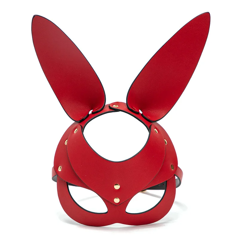 BDSM Mask Sex Toys For Women Bondage Restraints Leather Sexy Cosplay Rabbit Cat Ear Bunny Mask Masquerade Party Face Cosplay BDSM Mask Sex Toys For Women Bondage Restraints Leather Sexy Cosplay Rabbit Cat Ear Bunny Mask Masquerade Party Face Cosplay