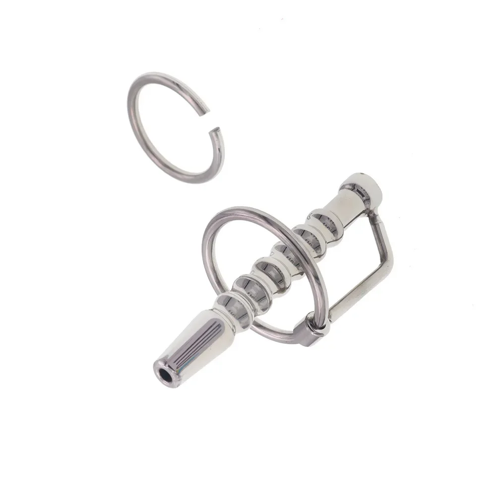 Penis Plug Therapy Massager Penis Rings Health Electric Shock Cock Rings Urethral Dilator Medical Themed Tool Sex Toys For Men