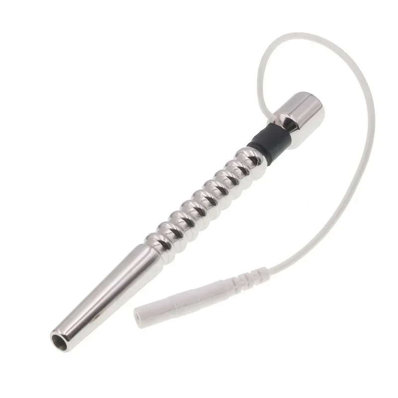Penis Plug Therapy Massager Penis Rings Health Electric Shock Cock Rings Urethral Dilator Medical Themed Tool Sex Toys For Men