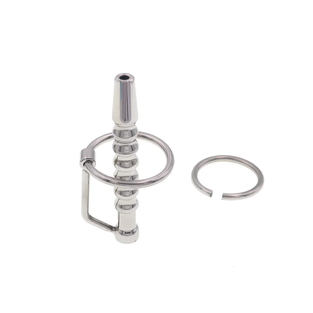 Penis Plug Therapy Massager Penis Rings Health Electric Shock Cock Rings Urethral Dilator Medical Themed Tool Sex Toys For Men