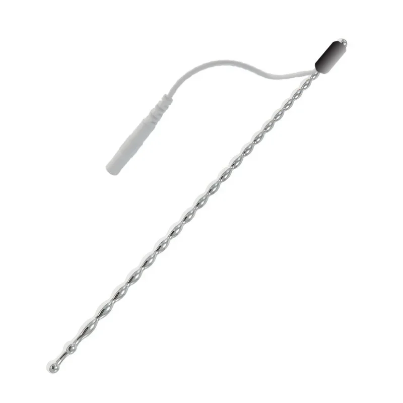 Penis Plug Therapy Massager Penis Rings Health Electric Shock Cock Rings Urethral Dilator Medical Themed Tool Sex Toys For Men