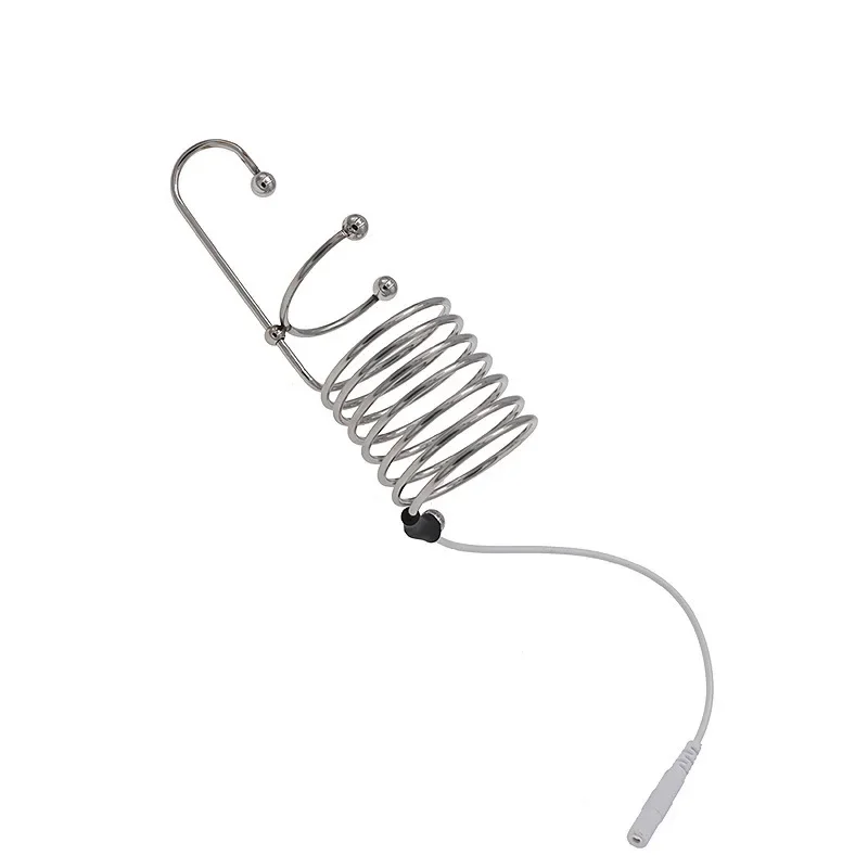 Penis Plug Therapy Massager Penis Rings Health Electric Shock Cock Rings Urethral Dilator Medical Themed Tool Sex Toys For Men