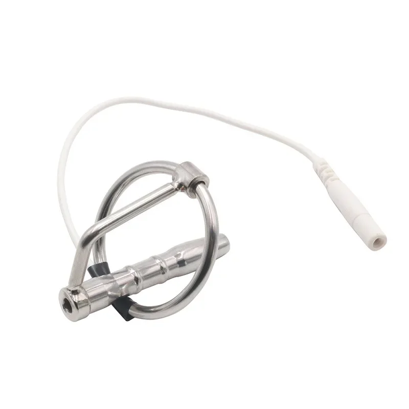 Penis Plug Therapy Massager Penis Rings Health Electric Shock Cock Rings Urethral Dilator Medical Themed Tool Sex Toys For Men