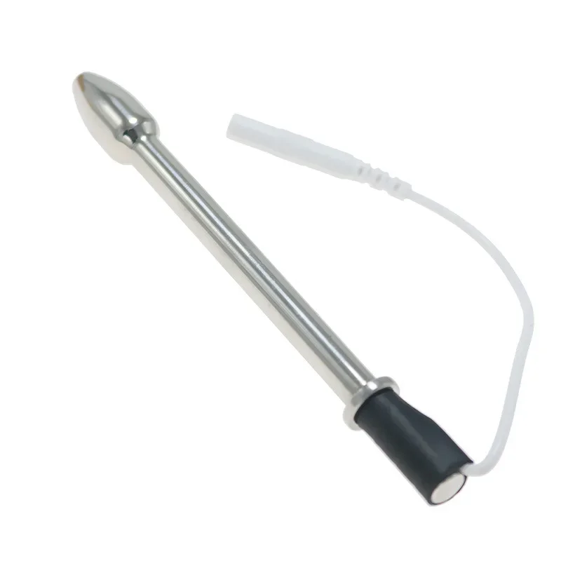 Penis Plug Therapy Massager Penis Rings Health Electric Shock Cock Rings Urethral Dilator Medical Themed Tool Sex Toys For Men