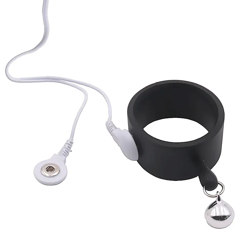 Penis Plug Therapy Massager Penis Rings Health Electric Shock Cock Rings Urethral Dilator Medical Themed Tool Sex Toys For Men