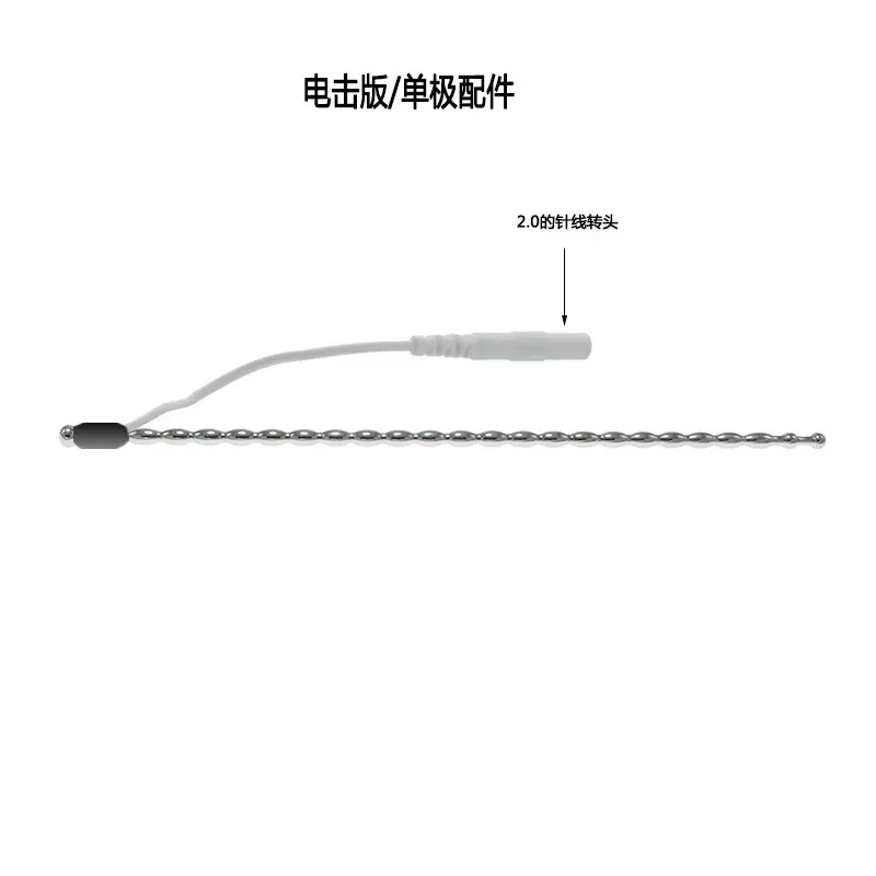 Penis Plug Therapy Massager Penis Rings Health Electric Shock Cock Rings Urethral Dilator Medical Themed Tool Sex Toys For Men