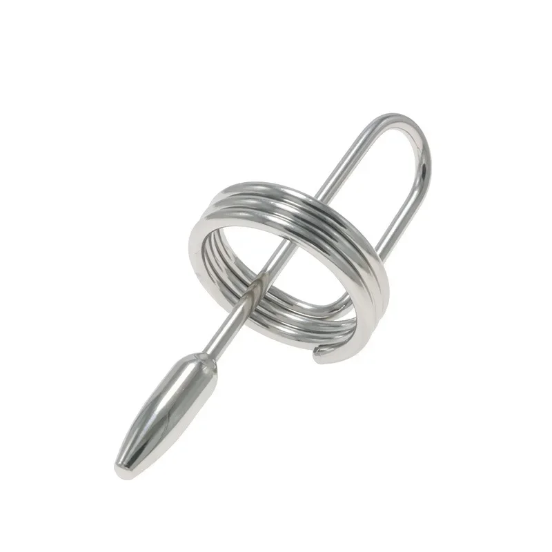 Penis Plug Therapy Massager Penis Rings Health Electric Shock Cock Rings Urethral Dilator Medical Themed Tool Sex Toys For Men