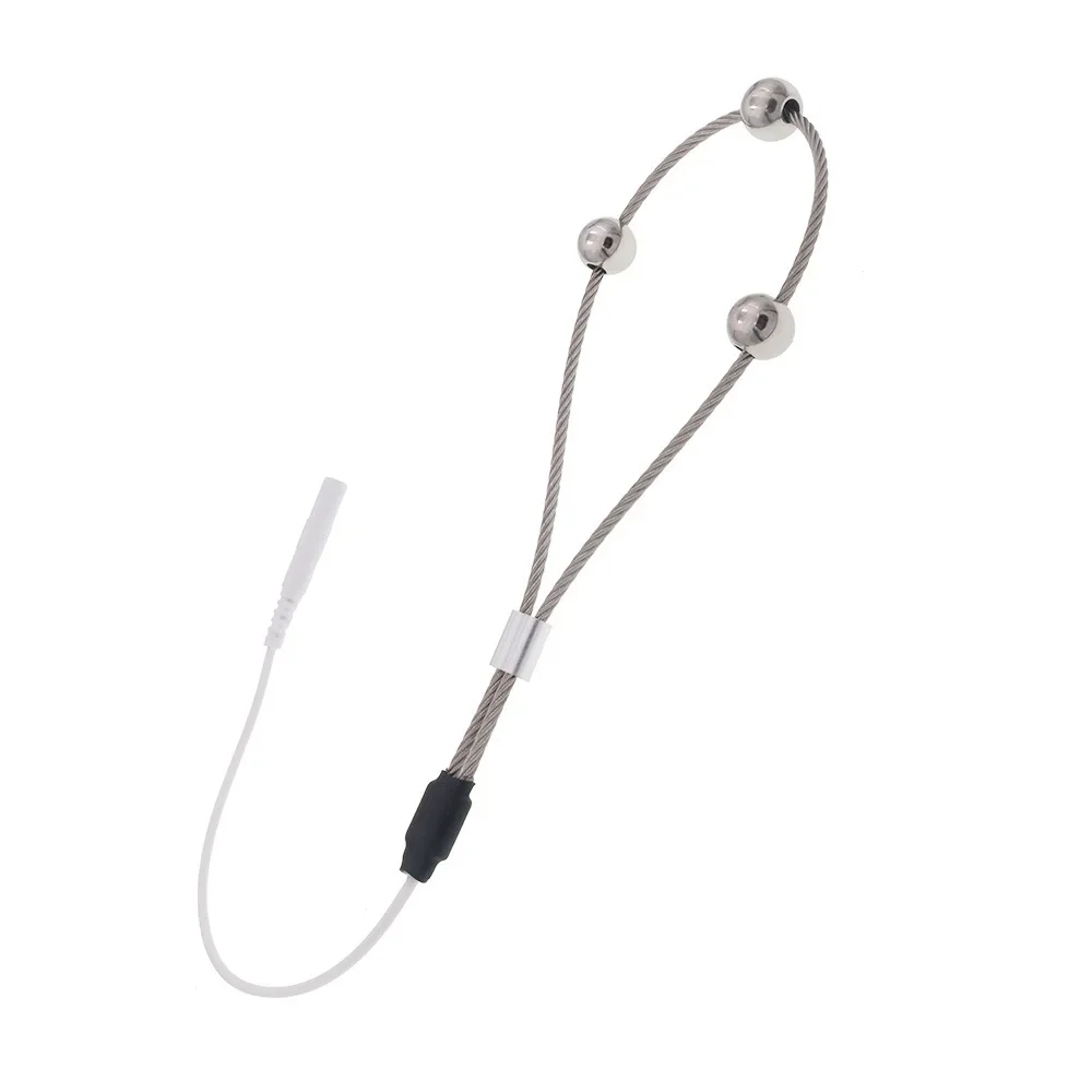 Penis Plug Therapy Massager Penis Rings Health Electric Shock Cock Rings Urethral Dilator Medical Themed Tool Sex Toys For Men