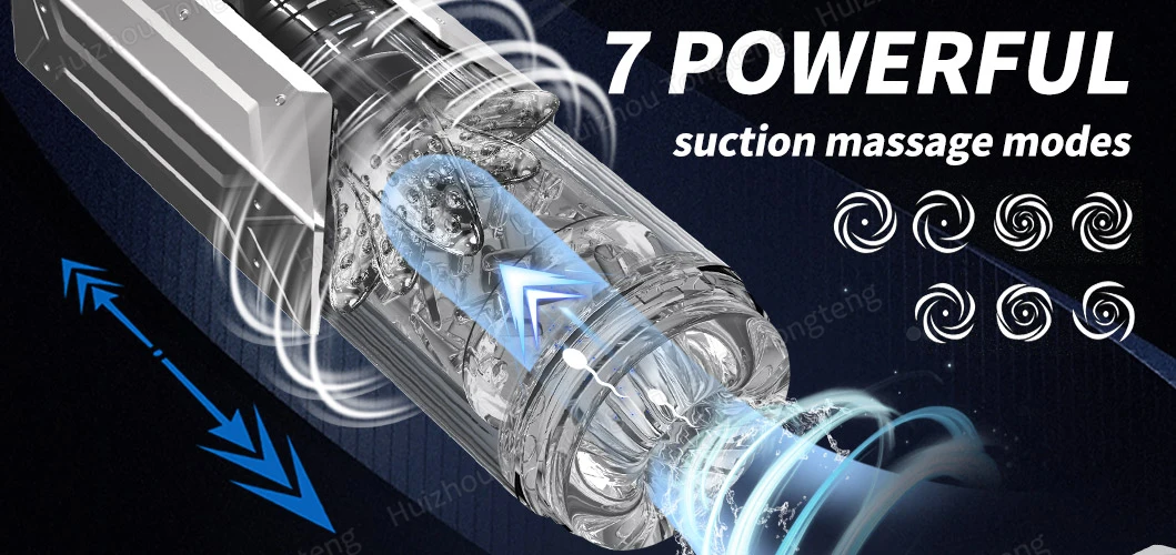 IPX7 LED Automatic Male Masturbator Cup 7 Sucking Rotating Licking Thusting Modes Pocket Pussy Stroker Blowjob Sex Toys For Men