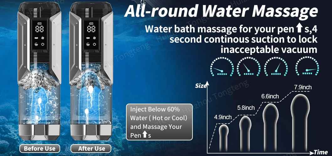 IPX7 LED Automatic Male Masturbator Cup 7 Sucking Rotating Licking Thusting Modes Pocket Pussy Stroker Blowjob Sex Toys For Men