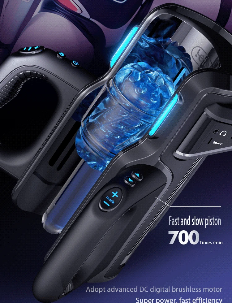 Leten THRUSTING-PRO Thrusting High Speed Male Masturbator Machine Automatic Telescopic Vagina Masturbation Cup Sex Toy For Men