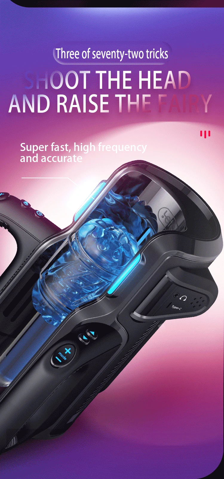 Leten THRUSTING-PRO Thrusting High Speed Male Masturbator Machine Automatic Telescopic Vagina Masturbation Cup Sex Toy For Men