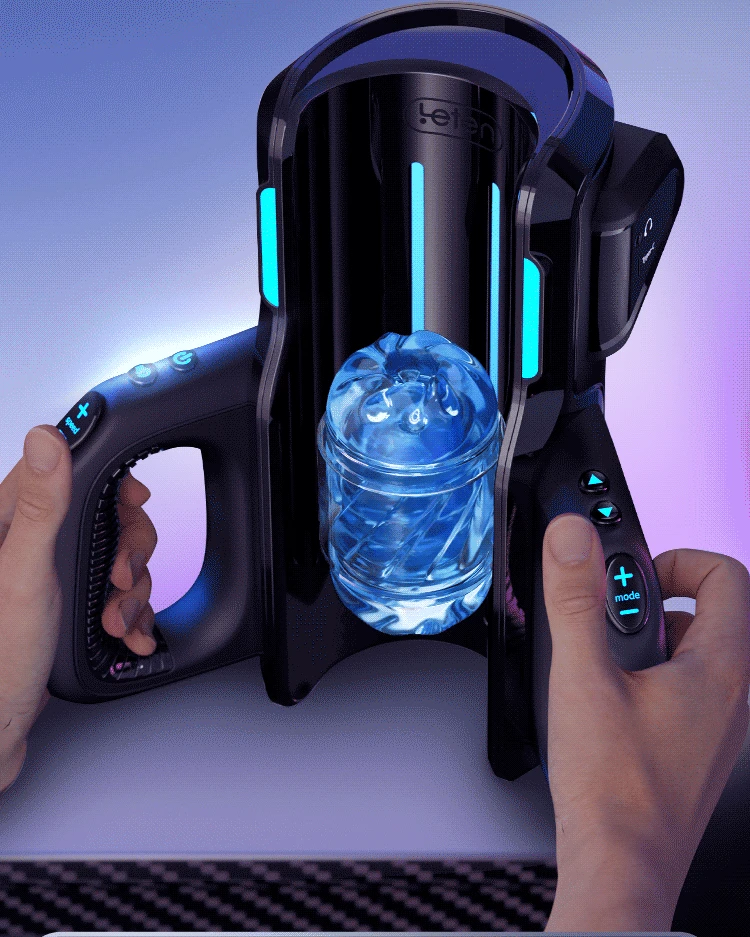 Leten THRUSTING-PRO Thrusting High Speed Male Masturbator Machine Automatic Telescopic Vagina Masturbation Cup Sex Toy For Men