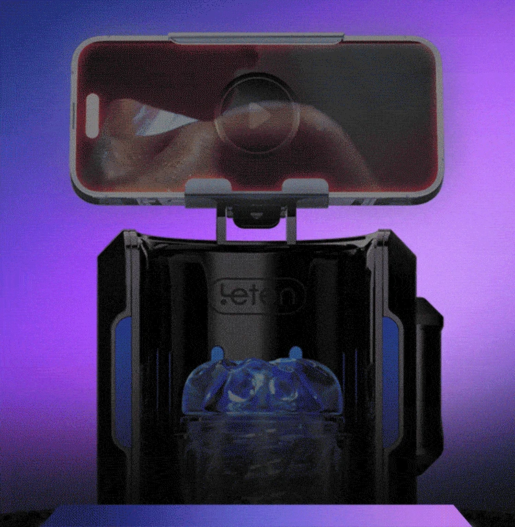 Leten THRUSTING-PRO Thrusting High Speed Male Masturbator Machine Automatic Telescopic Vagina Masturbation Cup Sex Toy For Men