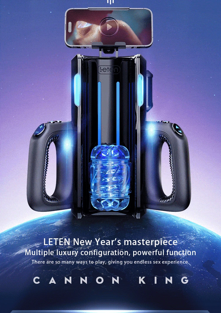 Leten THRUSTING-PRO Thrusting High Speed Male Masturbator Machine Automatic Telescopic Vagina Masturbation Cup Sex Toy For Men