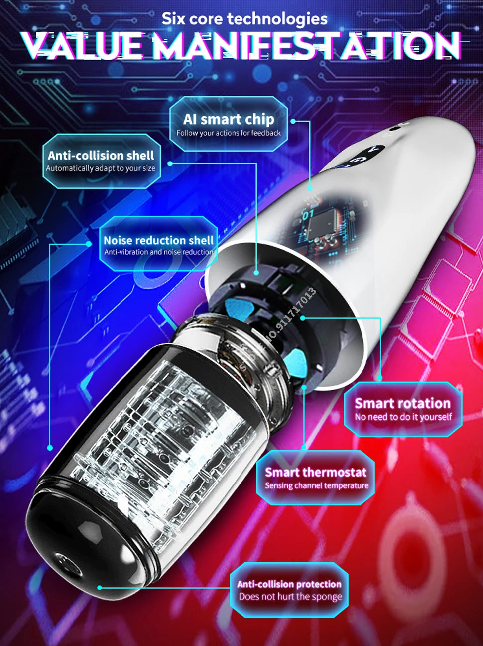 Automatic Male Silicone Vagina Rotation Masturbator Cup Real Pussy Blowjob Pocket Adult For Men Mastubation Sex Machines Toy Automatic Male Silicone Vagina Rotation Masturbator Cup Real Pussy Blowjob Pocket Adult For Men Mastubation Sex Machines Toy