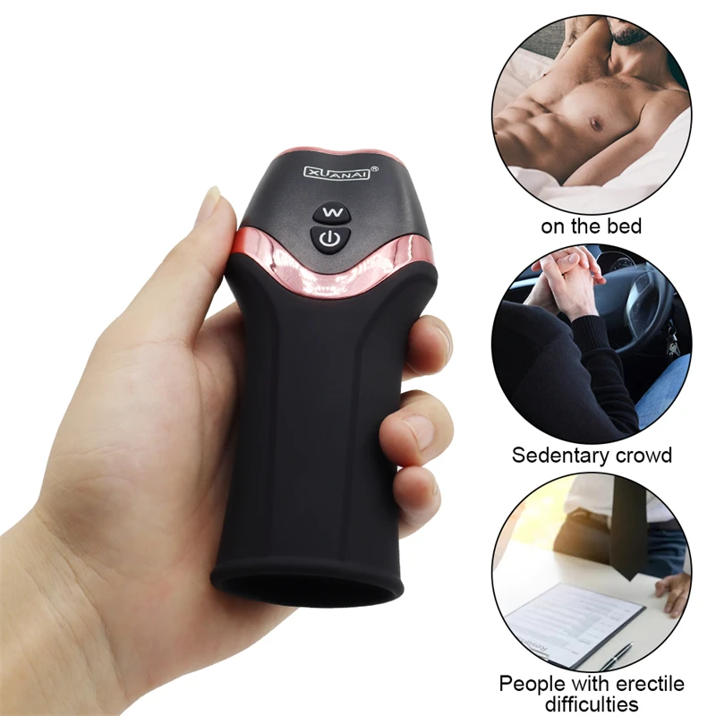 Endurance for Man Milking Machines Men Automatic Masturbation Toy Male Sex masturbator 18 Eilik Robot 10 Mode Vacuum Suction