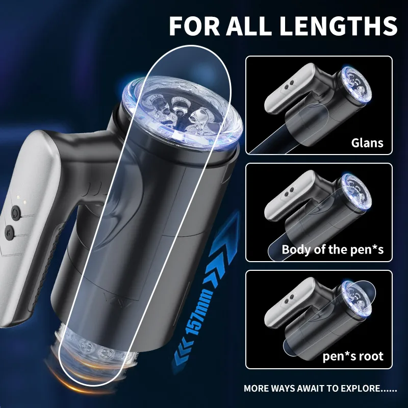 Leten THRUSTING-PRO High Speed Thrusting Male Masturbator Machine Automatic Sucking Heating Vagina Masturbation Sex Toys For Men Leten THRUSTING-PRO High Speed Thrusting Male Masturbator Machine Automatic Sucking Heating Vagina Masturbation Sex Toys For Men
