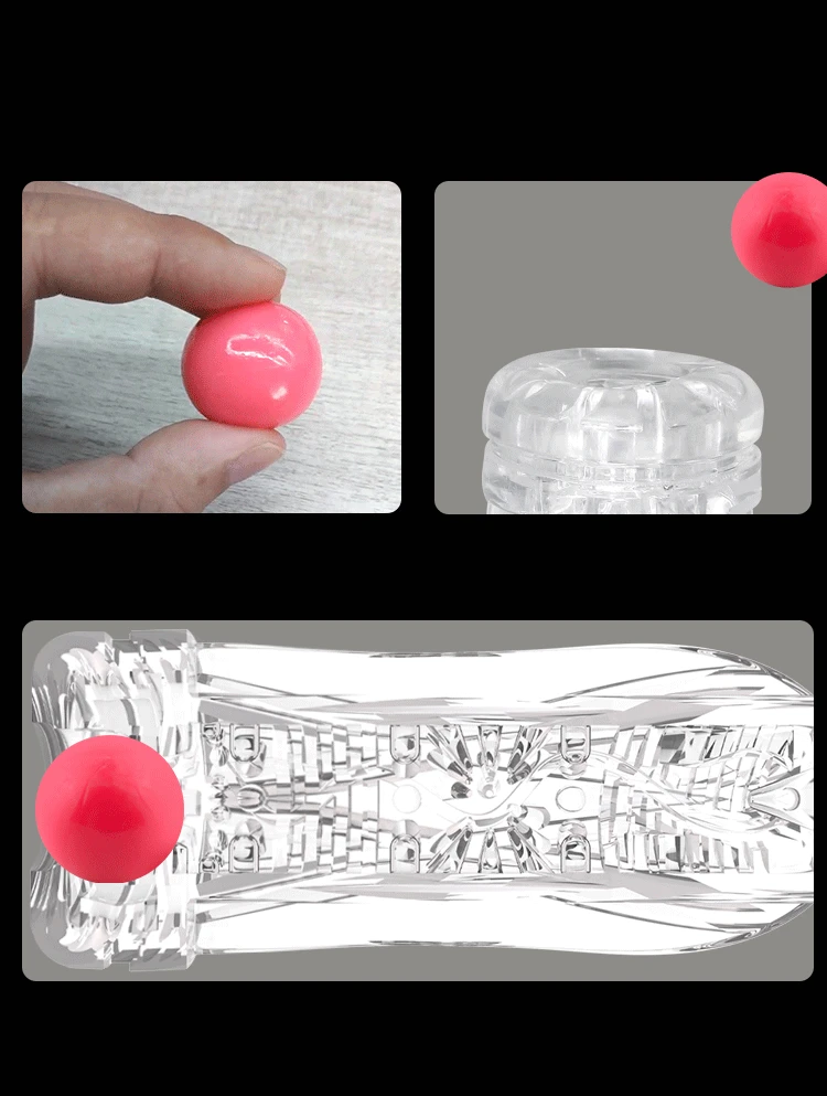 Galaku Male Masturbators Soft Pussy Sex Toys Real Vagina Adult Endurance Exercise Erotic Vacuum Pocket Masturbation Cup for Men