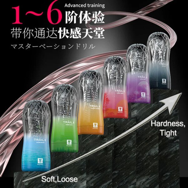 Male Masturbators Soft Pussy Sex Toys Real Vagina Adult Endurance Exercise Erotic Vacuum Pocket Masturbation Cup for Men