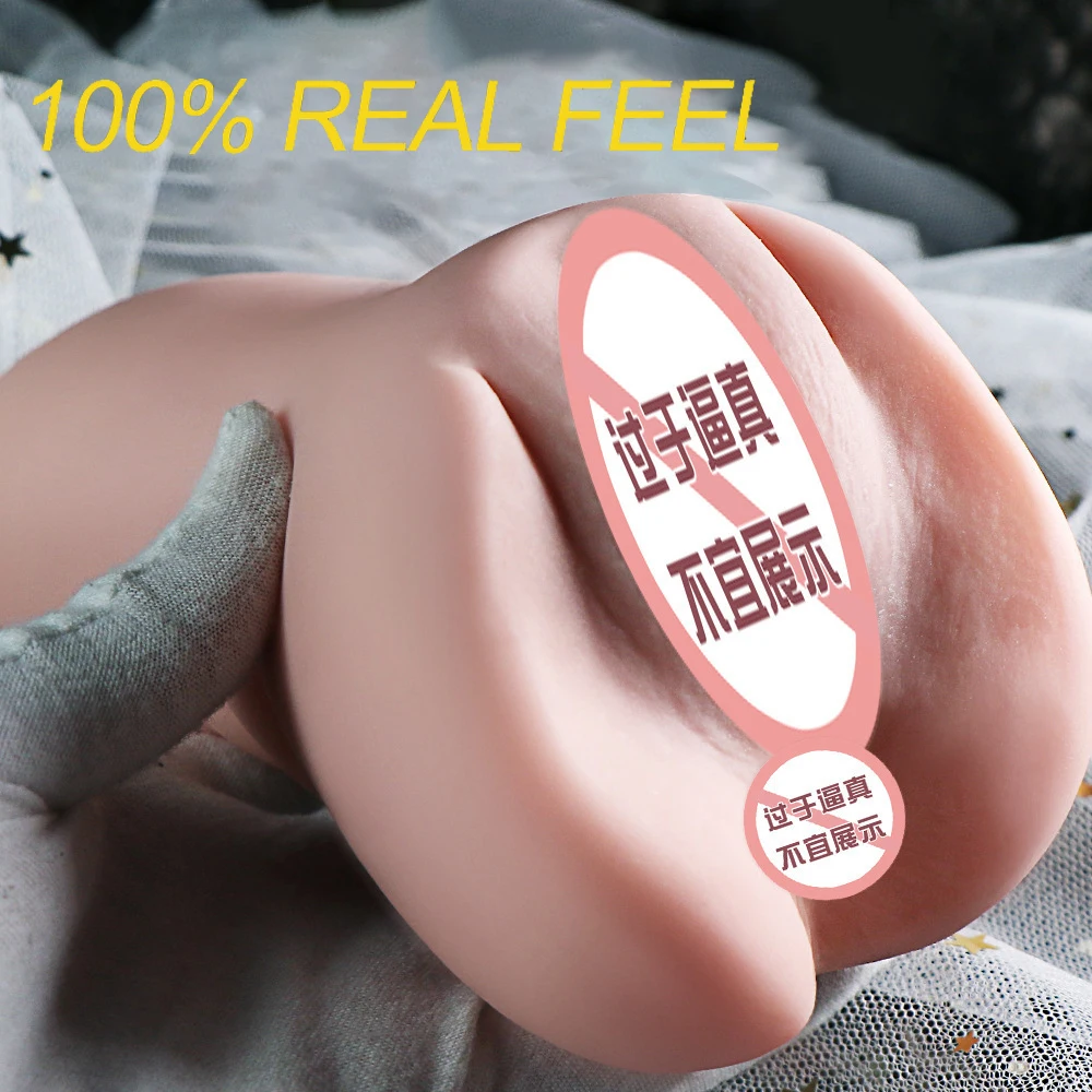 3 IN 1 Sex Toys Masturbation For Men Deep Throat Artificial Real Pussy Oral Male MasturbatorBlowjob Realistic Rubber Vagina