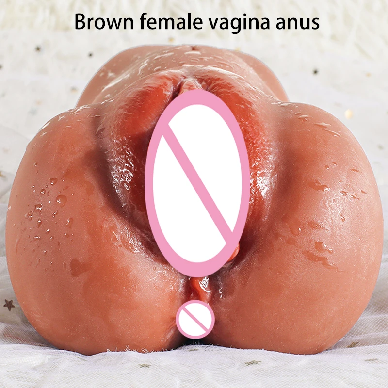 Artiflcial Vagina Pocket Pusyy Fake Vagina¨sex Toy Male Masturbator Man Adult Supplies Dual Channel Real Pussy Men Soft Silicone