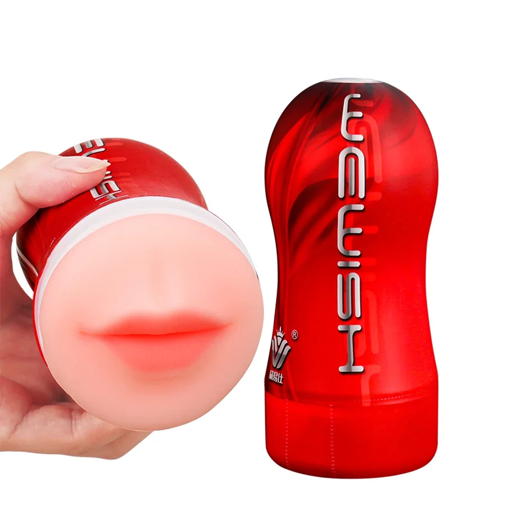 Male Masturbation Cup Artificial Silicone…