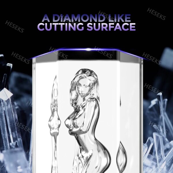 Transparent Crystal Male Masturbator Realistic Pocket Pussy Sleeve Blowjob Soft Stretchy Stroker Sex Toys for Men