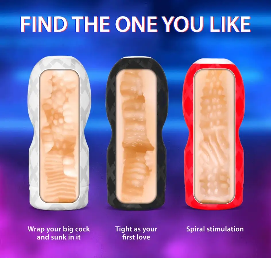 Male Masturbator Cup Manual Penis Vacuum Sucking Training Device for Men Masturbation Adult Vagina Real Pussy Men's Sex Toys Male Masturbator Cup Manual Penis Vacuum Sucking Training Device for Men Masturbation Adult Vagina Real Pussy Men's Sex Toys